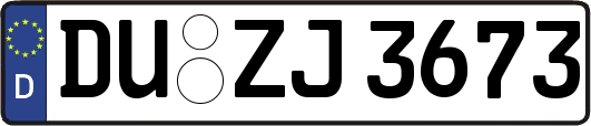 DU-ZJ3673