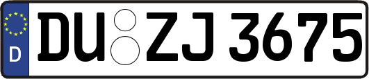 DU-ZJ3675