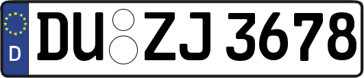 DU-ZJ3678