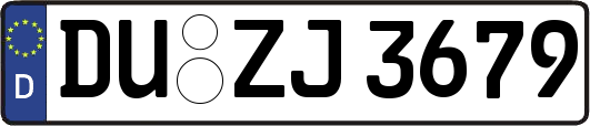 DU-ZJ3679
