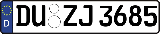 DU-ZJ3685