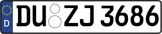 DU-ZJ3686