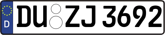 DU-ZJ3692
