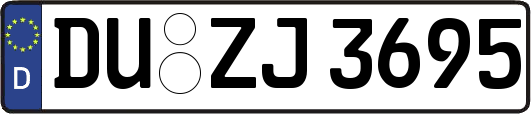 DU-ZJ3695