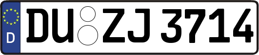 DU-ZJ3714
