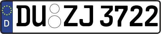 DU-ZJ3722