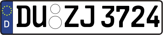 DU-ZJ3724