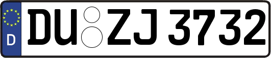 DU-ZJ3732