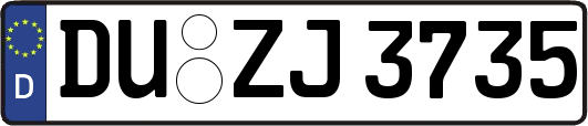 DU-ZJ3735