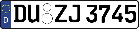 DU-ZJ3745