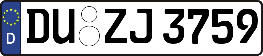 DU-ZJ3759