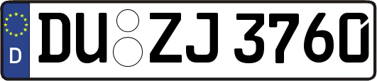 DU-ZJ3760