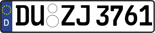 DU-ZJ3761