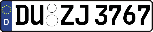 DU-ZJ3767