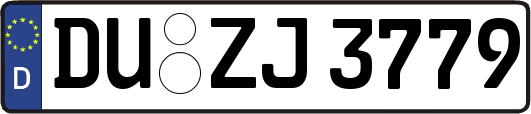 DU-ZJ3779