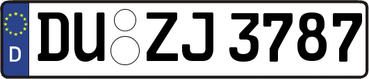 DU-ZJ3787
