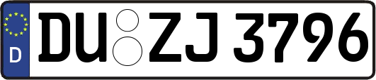DU-ZJ3796