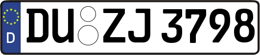 DU-ZJ3798