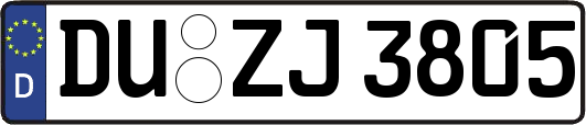 DU-ZJ3805