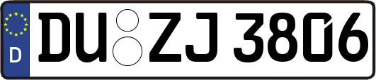 DU-ZJ3806