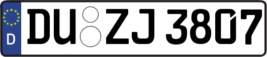 DU-ZJ3807