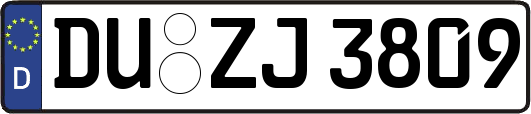 DU-ZJ3809