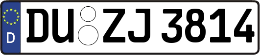 DU-ZJ3814
