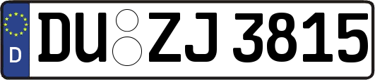 DU-ZJ3815