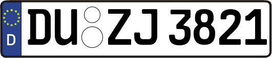 DU-ZJ3821