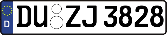 DU-ZJ3828