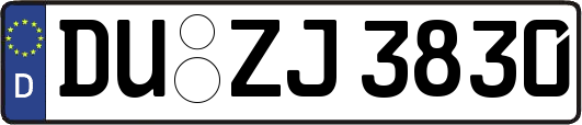 DU-ZJ3830