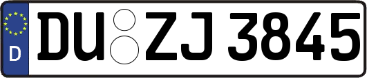 DU-ZJ3845