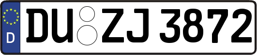 DU-ZJ3872