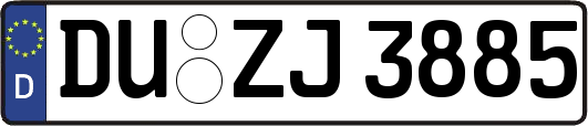 DU-ZJ3885