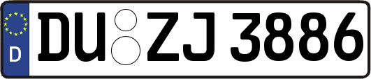 DU-ZJ3886