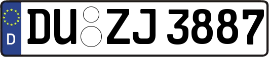 DU-ZJ3887