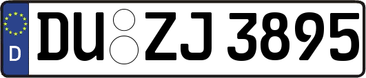 DU-ZJ3895