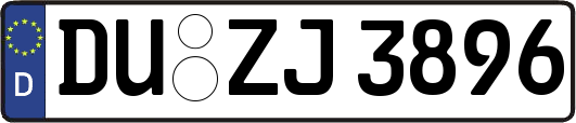 DU-ZJ3896