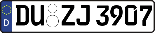 DU-ZJ3907