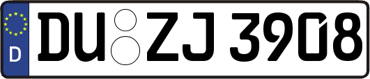 DU-ZJ3908
