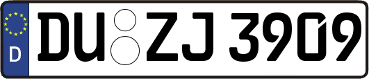 DU-ZJ3909