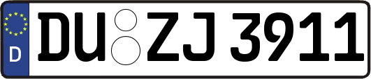 DU-ZJ3911