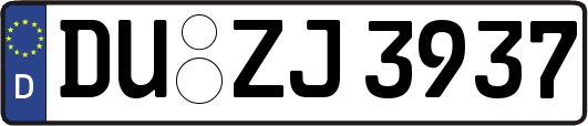 DU-ZJ3937