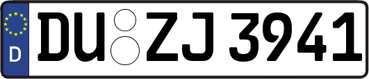 DU-ZJ3941