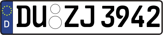 DU-ZJ3942