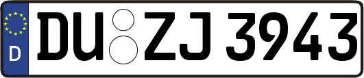 DU-ZJ3943
