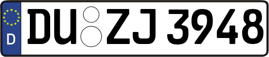 DU-ZJ3948
