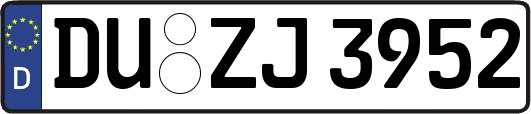 DU-ZJ3952
