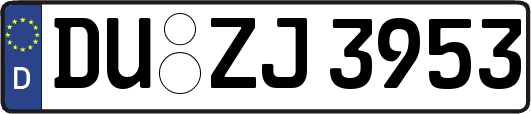 DU-ZJ3953