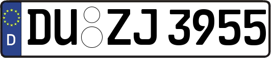 DU-ZJ3955